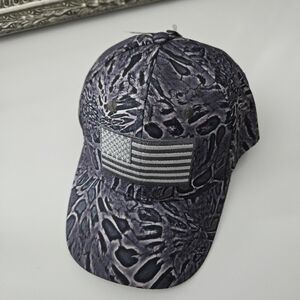 PUGS Gear American Flag Camo Tactical Cap. One Size. New.